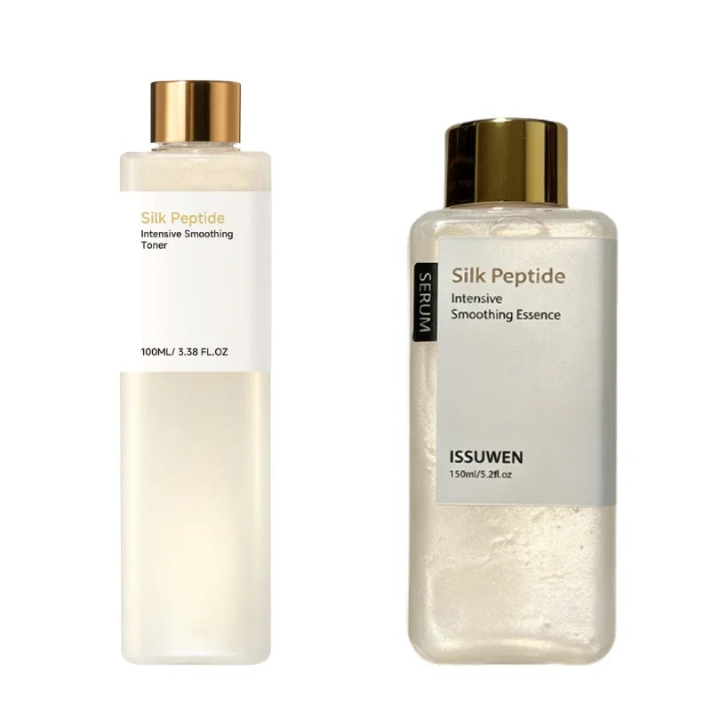 Silk Peptide Moisturizing Hydrating Toner Refreshing Non Greasy Easy To Absorb Gently Cares Facial Skin Improves Dullness Rough