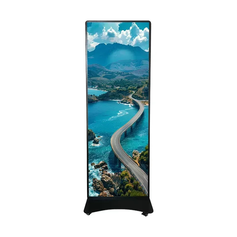 LED Poster Display Outdoor LED Screen P2.5 Electronic Billboard 640 1920 Standing Sign