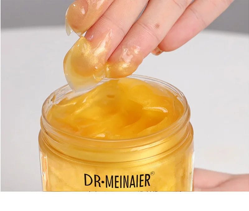 250g 24K Gold Collagen Repair Sleeping Facial Mask for Firming, Hydration, and Moisturizing Face Cream Apply-on Mask Skincare