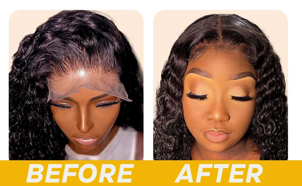 GOIPLE Waterproof Lace Glue Kit Melting Spray Holding Spray Wig Adhesive Remover HD Wig Caps for Natural Hairline Install