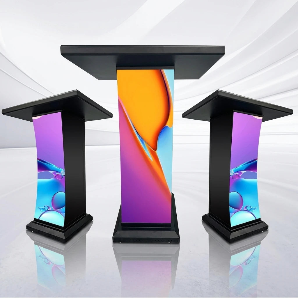 High Resolution Outdoor/Indoor P3.91 Micro Tile Led Display Screen, 500x500mm 500x1000mm for Corporate Lobby Control Room Museum