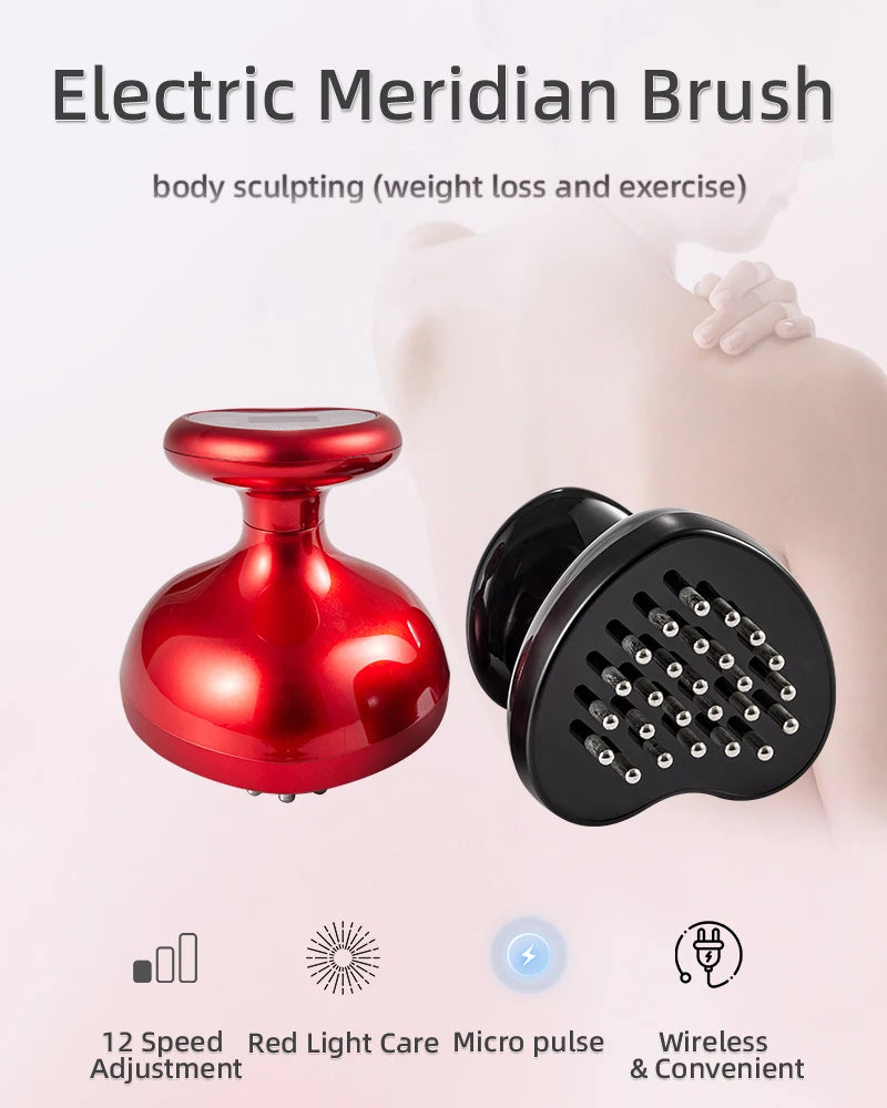 LESEN Red Radio Frequency Body Slimming Machine LED Light Lose Weight Cellulite Massager  Fat Burner Slim Shaping Device