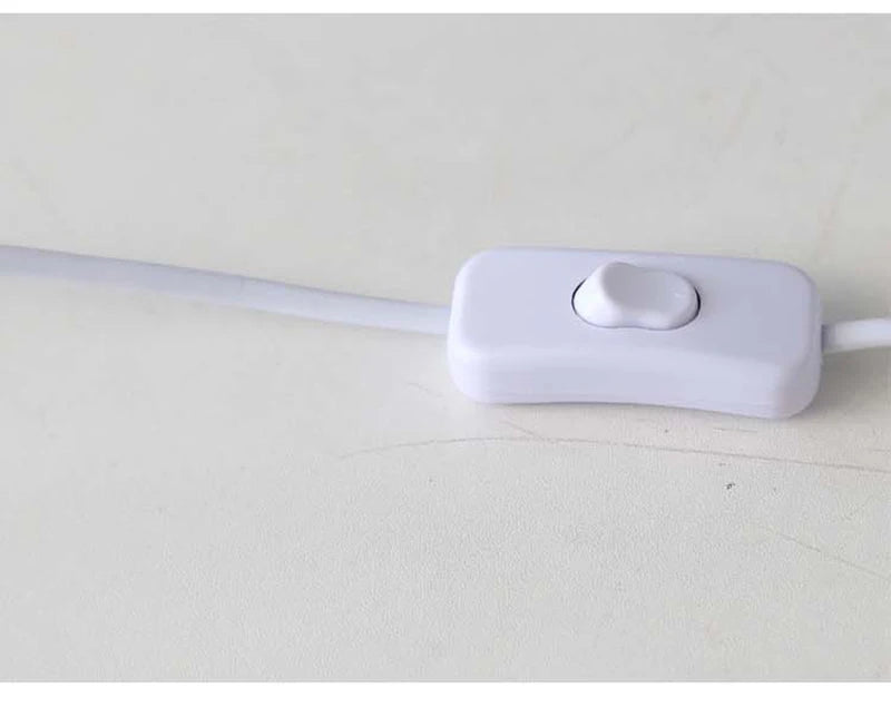 LED Table Lamp Indoor Lighting Switch Button Home Decoration Bedroom Bedside Living Room Restaurant Nordic Butterfly Desk Lamps