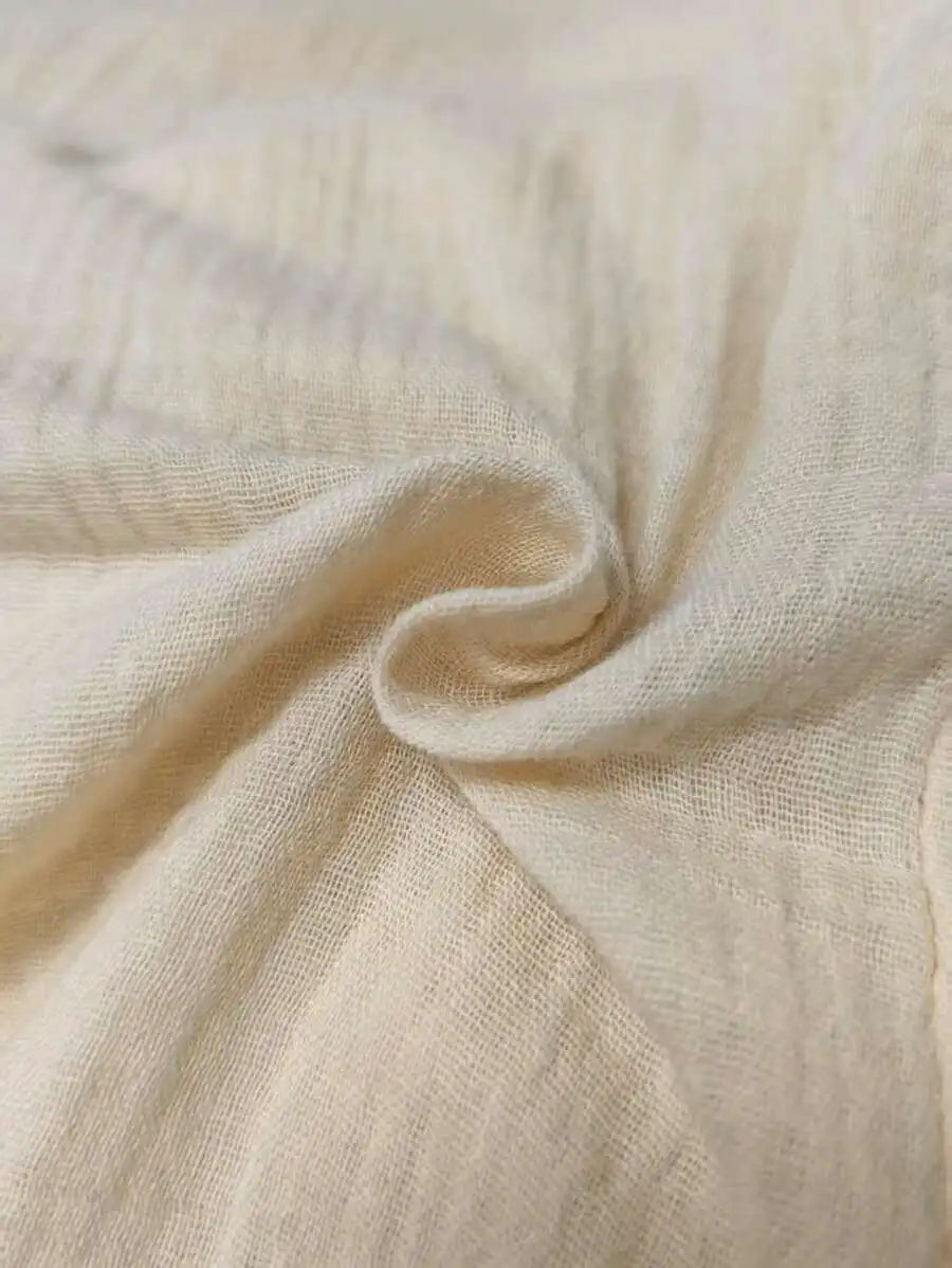 Women's Elegant Versatile Elastic Waist Comfortable Casual Pant Slightly Elastic Simple Solid Color High Waist Wide-leg Pants