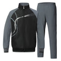 Spring Men Sportswear Run Jogger Tracksuit 2 Piece Sets Mens Outdoor Sport Basketball Suits Male Print Sweatsuit Jacket Pant 5XL