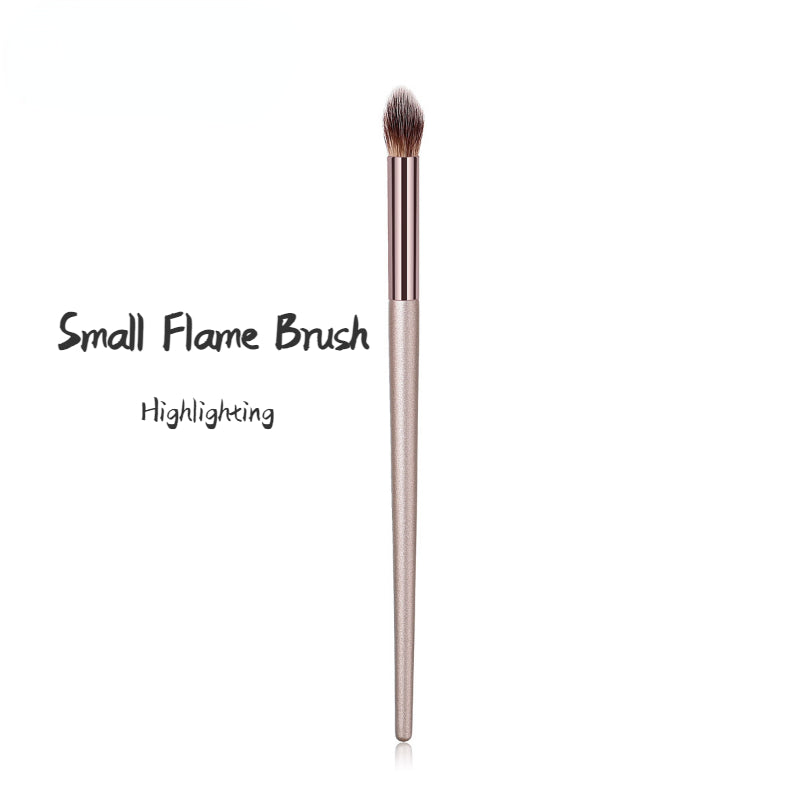 Champagne Colored Makeup Brushes Eye Shadow Eye Dark Circle Concealer Blending Cosmetic Brush Soft Brush for Women Makeup Tools