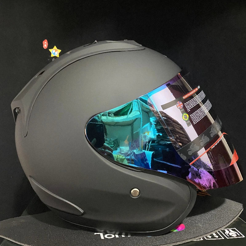 Motorcycle Helmet Open Face 3/4 Helmet Sword Cycling Dirt Racing Motorcycle Men and Women Helmet Capacete