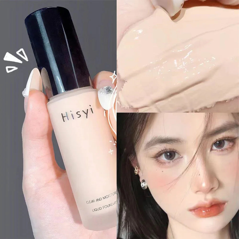 Liquid Foundation High Coverage Makeup Base Lasting Concealer BB Cream Waterproof Oil-Control Face Foundation Makeup Cosmetics