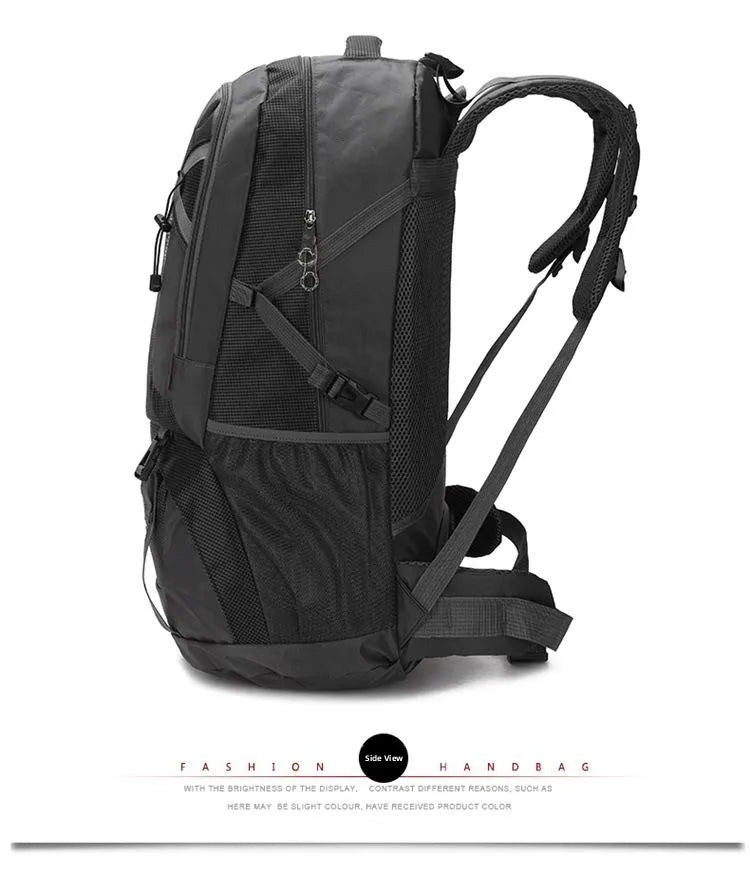 Outdoor Travel Backpack 60L Large Capacity Men's Women's Climbing Bag Luggage Multifunctional Bookbag Lightweight Waterproof