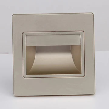 LED Step Light 1.5w Indoor Stair Lamp Wall Corner Night Lights Square Staircase Lamps For Villa Hotel Pathway Lobby Stairway