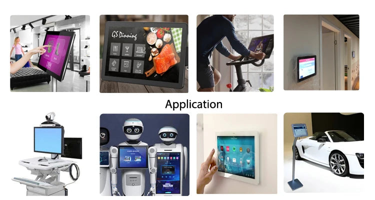 32 Inch Large 4k Capacitive Touch  Swivel Screen Floor Stand Android   Kiosk Universal Serial Bus