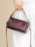 Ladies' Genuine Leather Small Shoulder Bag for Women Crossbody Fashionable Simple and Practical Soft Leather Darling Phone Bag