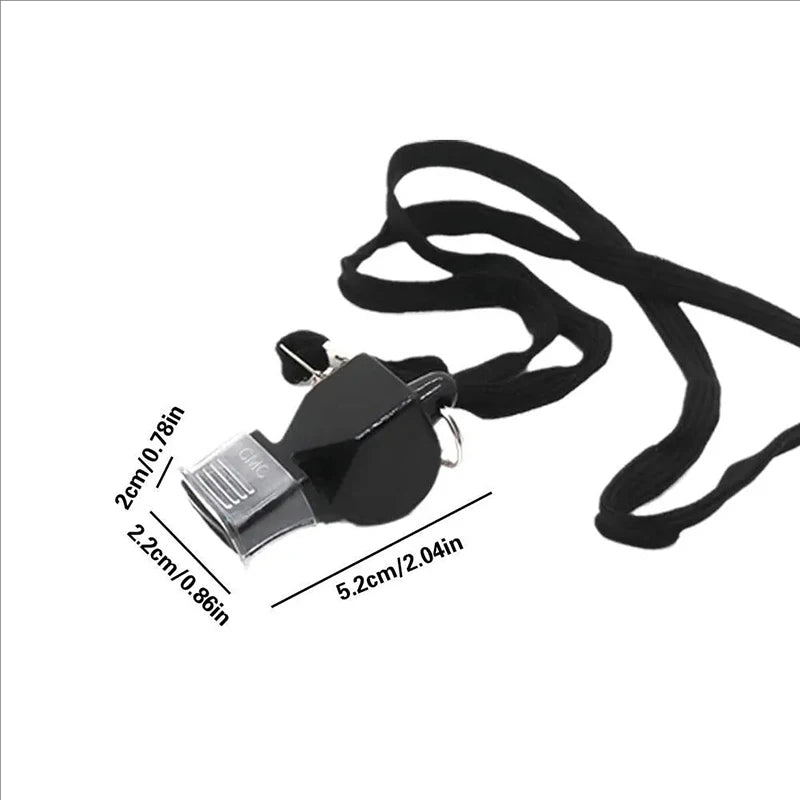Sports Referee Whistle With Detachable Lanyard For Basketball Football Coaching Training Outdoor Survival And Signal Accessory