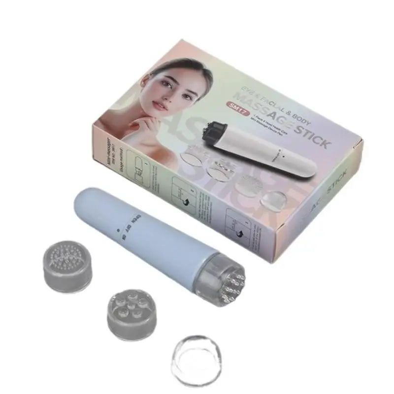 4 In 1 Electric Facial Massager Micro Vibration Eye Beauty Instrument For Relax Eye Dark Circles Eye Bags Puffiness Eye Massage