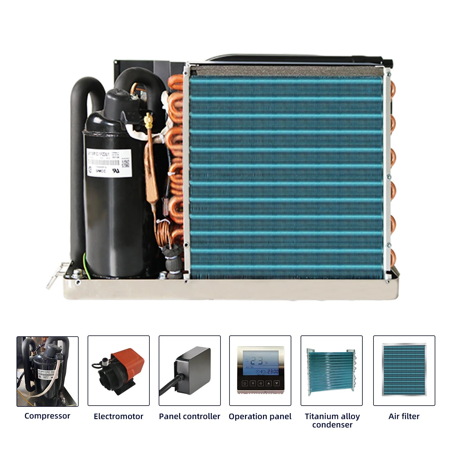 Multi-zone Split Portable air Conditioner Split Marine air Conditioner 9000 Btu