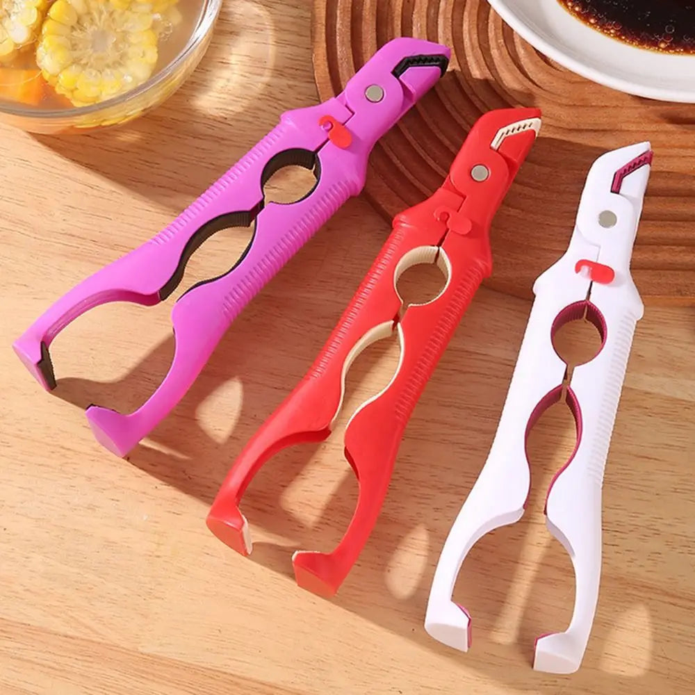 Durable Non-slip Anti Scalding Clip Gripper Multifunctional Anti Scalding Holder Meal Bowls Tongs Kitchen Gadgets Pot Clips