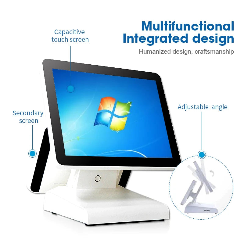 OEM All in One POS Machine Windows Cash Register 15 Inch Touch Pos System