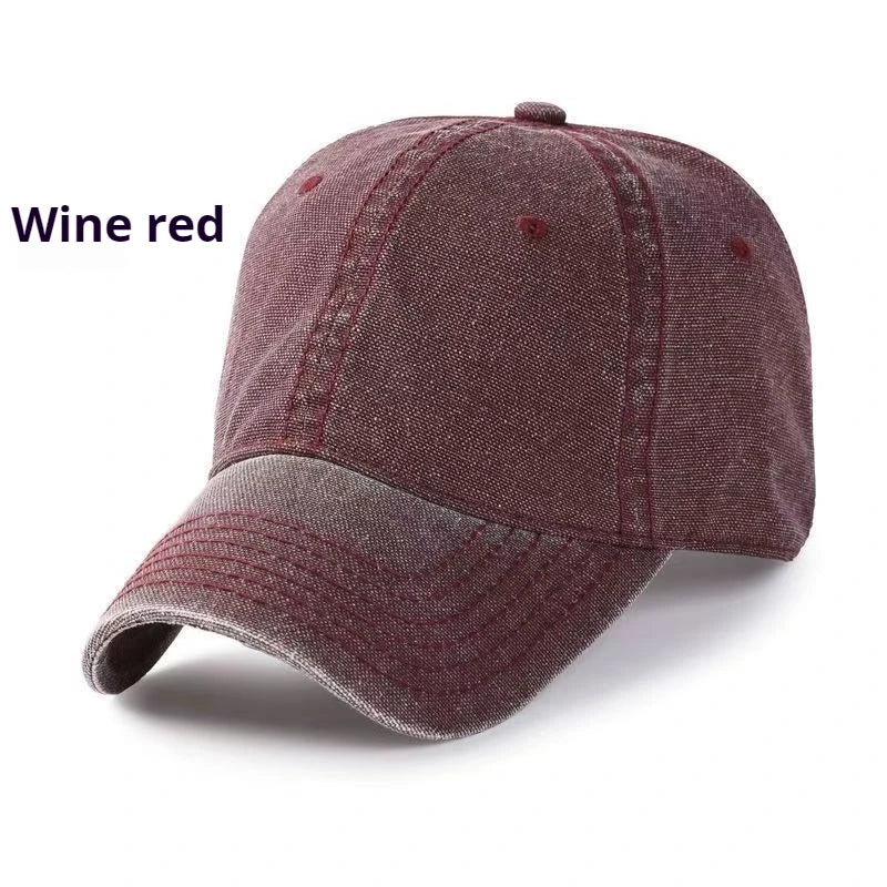 URBANCREW Washed Cotton Baseball Cap – Adjustable Streetwear Hat