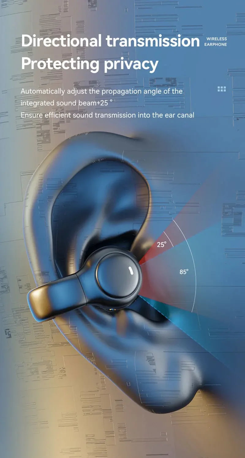 Wireless Bluetooth Earbuds M47 Headset for Phone Headphones Mirror High-definition Digital Display Earphones Sport With Mic Free