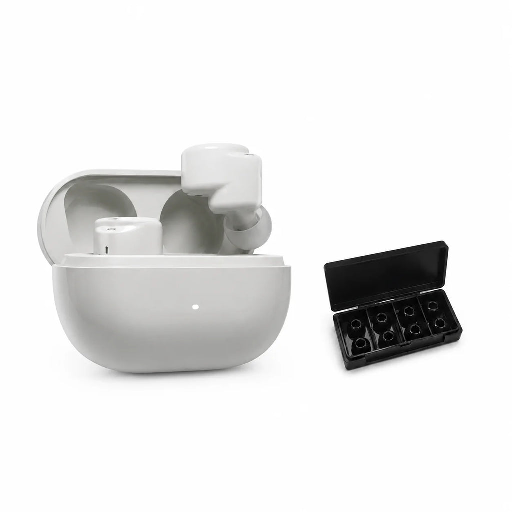 ROSESELSA Ceramics Ultra Wireless Earbuds 50dB Hybrid ANC HiFi Earphones LHDC LDAC 4Mic AI Noise Reduction 40H Battery
