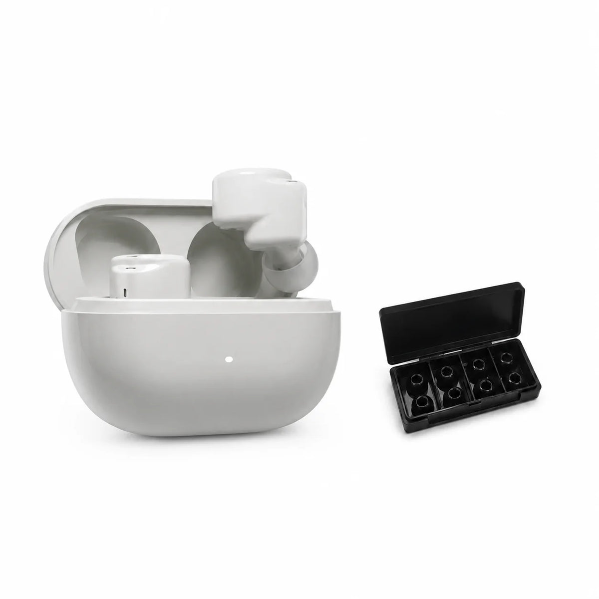 ROSESELSA Ceramics Ultra Wireless Earbuds 50dB Hybrid ANC HiFi Earphones LHDC LDAC 4Mic AI Noise Reduction 40H Battery