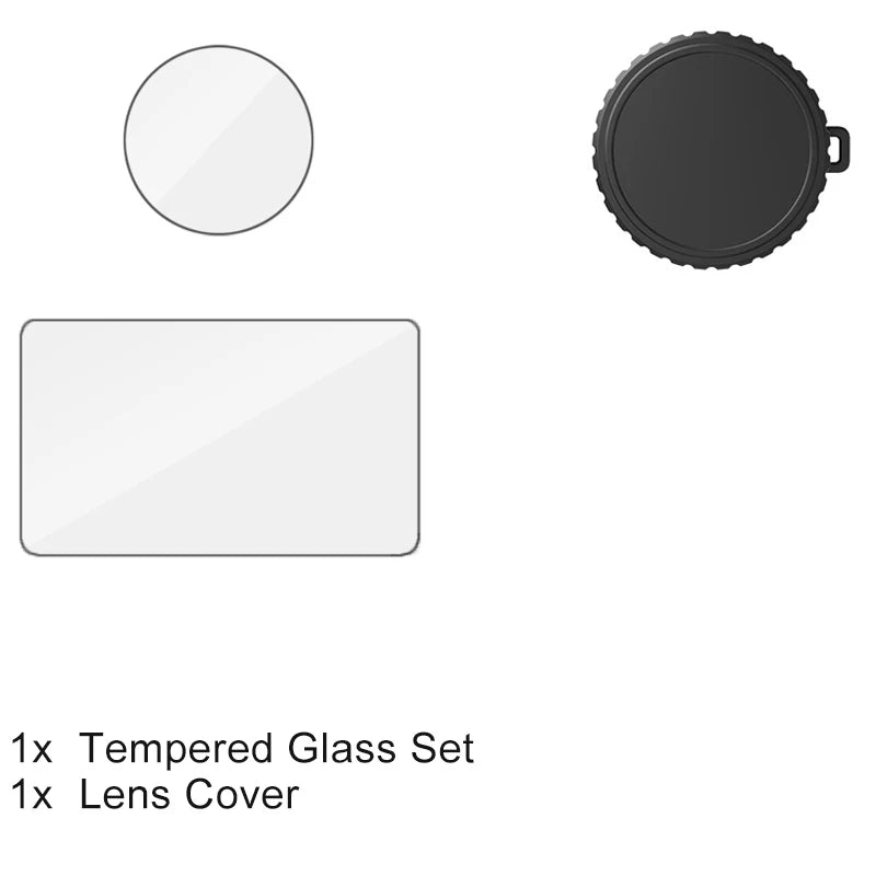 Case for DJI Osmo Nano Screen Protector Tempered Glass Film Lens Cover Cap Bag for DJI Nano Accessories