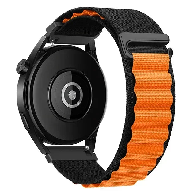 20mm 22mm Alpine Nylon Loop Band For Realme Watch 5/S/3 Oneplus Watch Lite/3/2/2R Comfortable Strap For Xiaomi Watch 5/S4-3-2-1