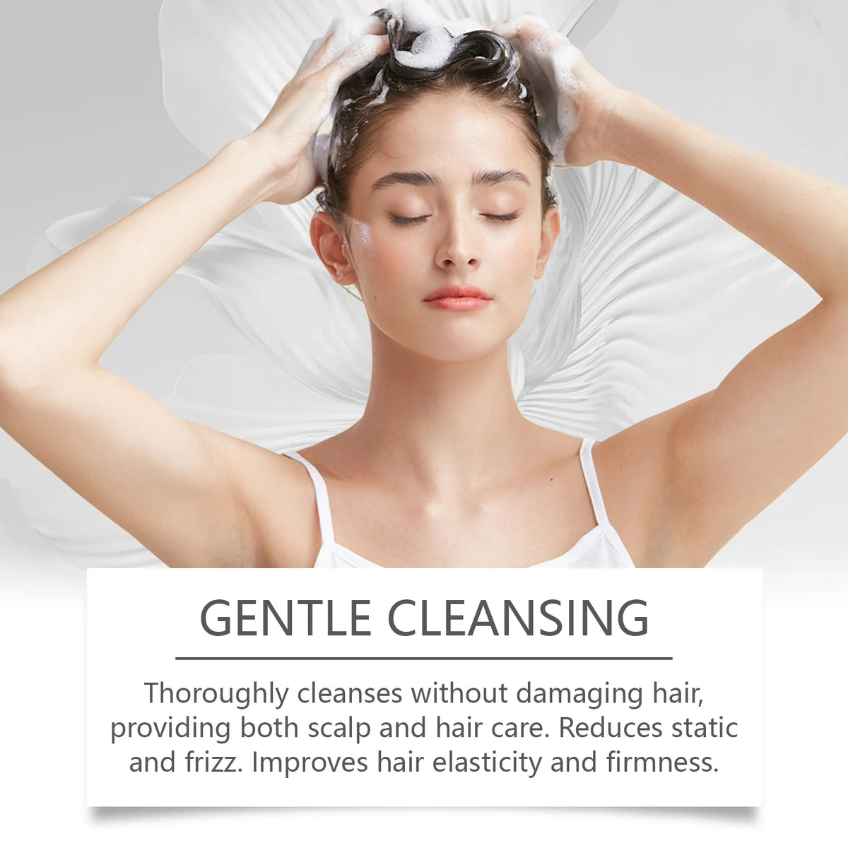 Ginseng Polygonum Multiflorum Shampoo Refreshing Oil Control Anti Dandruff Reduce Loss Repair Damaged Thicken Volumizing Hair