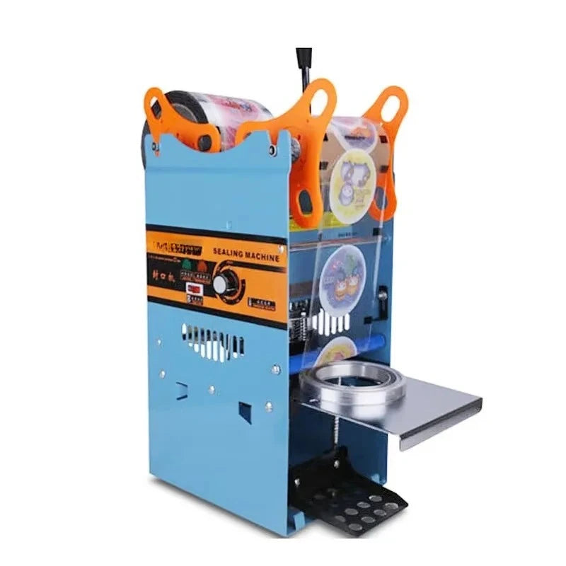 Manual sealing machine, 90mm/95mm plastic cup sealing for cold drink shops
