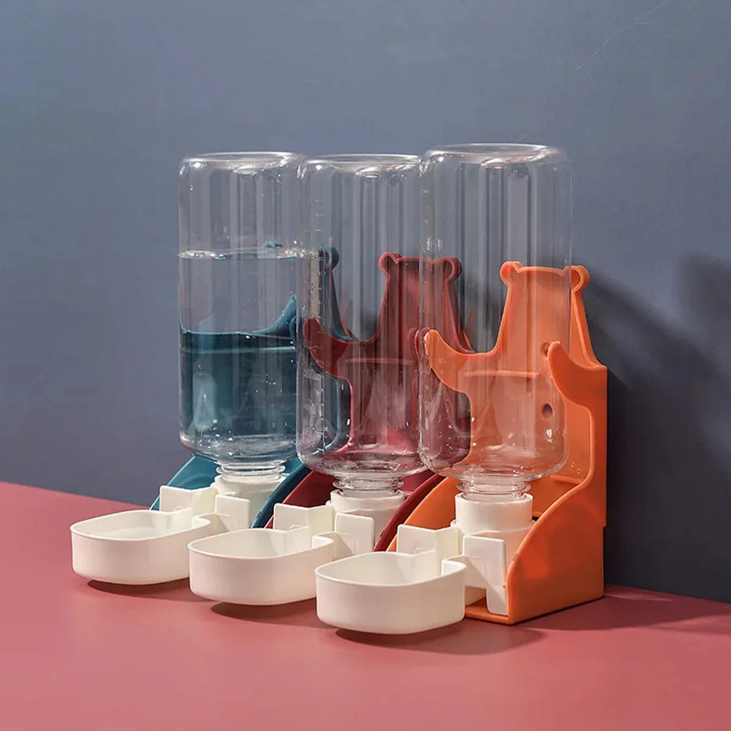Hanging Pet Drinker Automatic Water Dispenser For Small Animal Pet Adjustment Pet Water Bottle For Parrots Birds Rabbits Cat Dog
