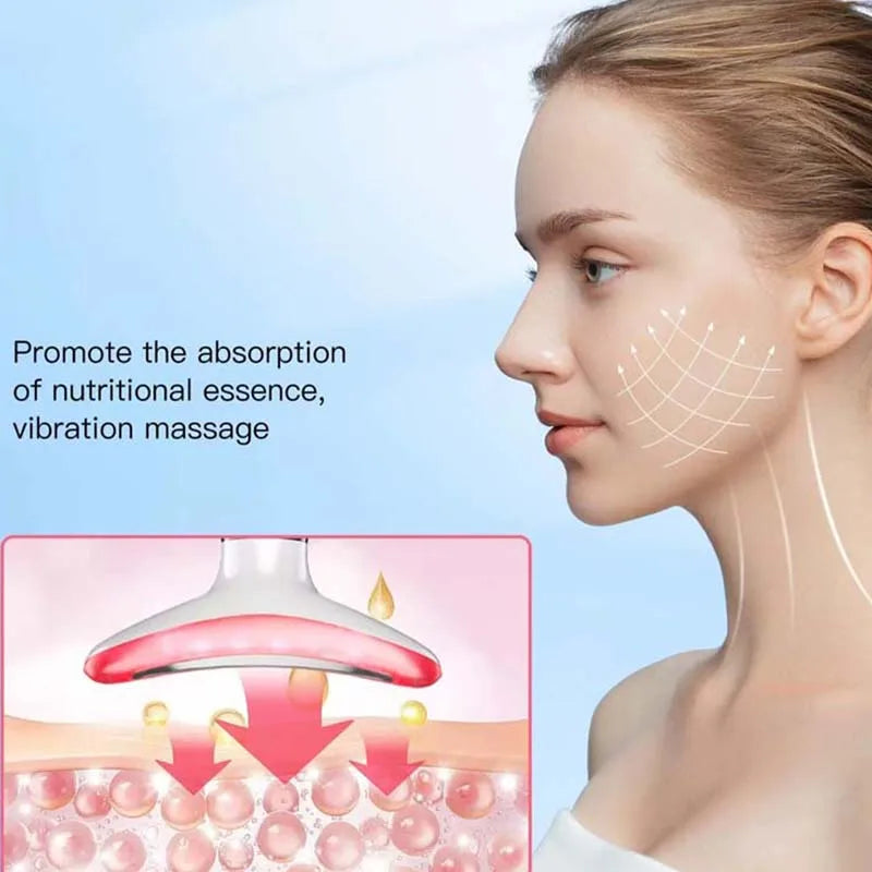 Most Popular Anti-aging Skin Care Wrinkle Remover Beauty Tools Neck Lifting Device Face Massager Face and Neck Lifting Massager