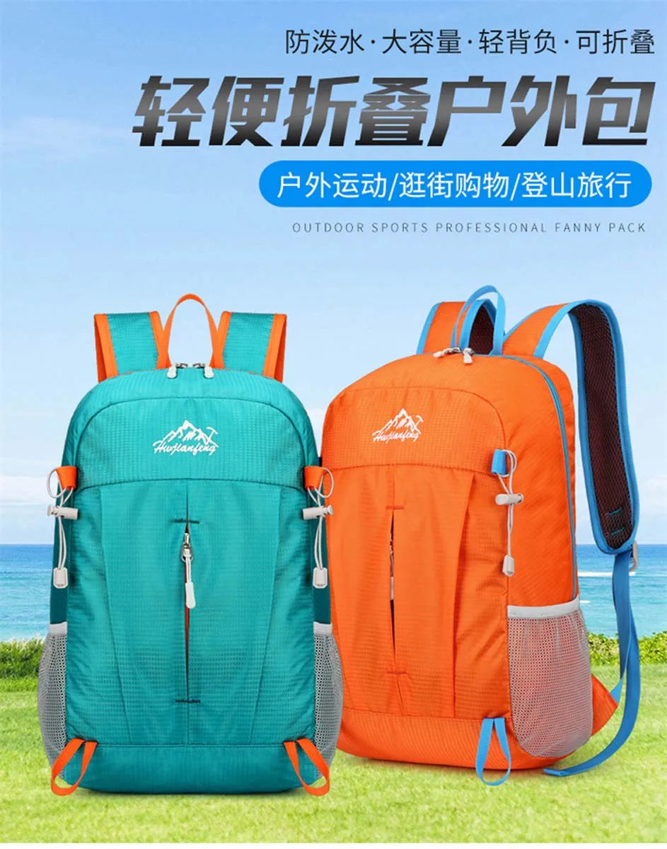 Best-selling sports and outdoor backpacks lightweight travel portable folding bags hiking bags cycling waterproof backpacks