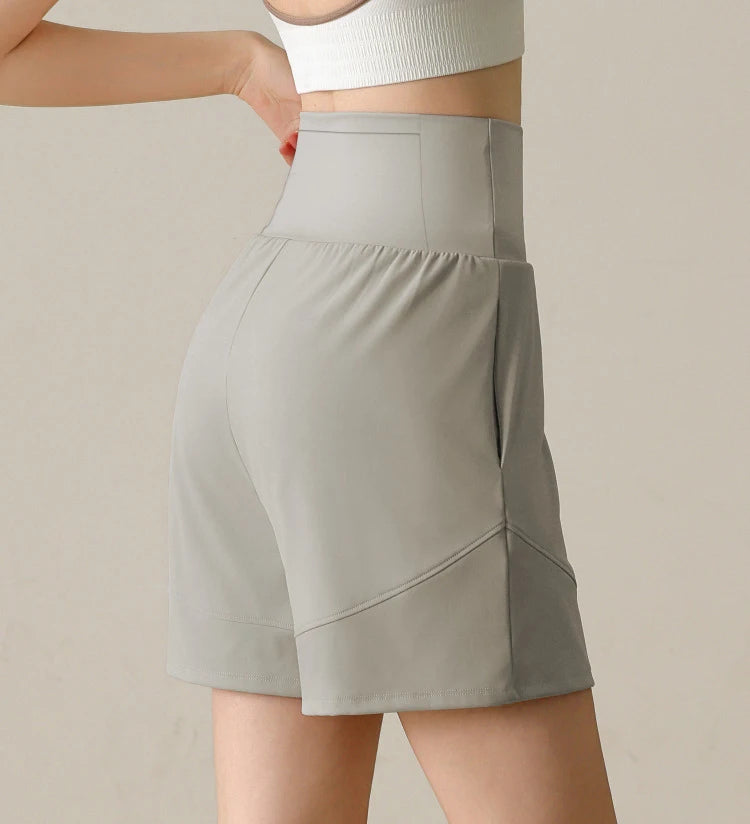 NEW Women's Quick Dry Sports Shorts Loose Slim Fit Casual Yoga Fitness Training Five-Point Pants Running Fashion