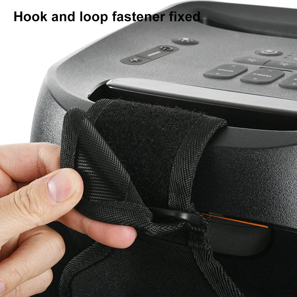 Mic Hanger Storage Holder Thicken Nylon Microphone Storage Bag Microphone Organizer for JBL PartyBox 110/120 Wireless Microphone