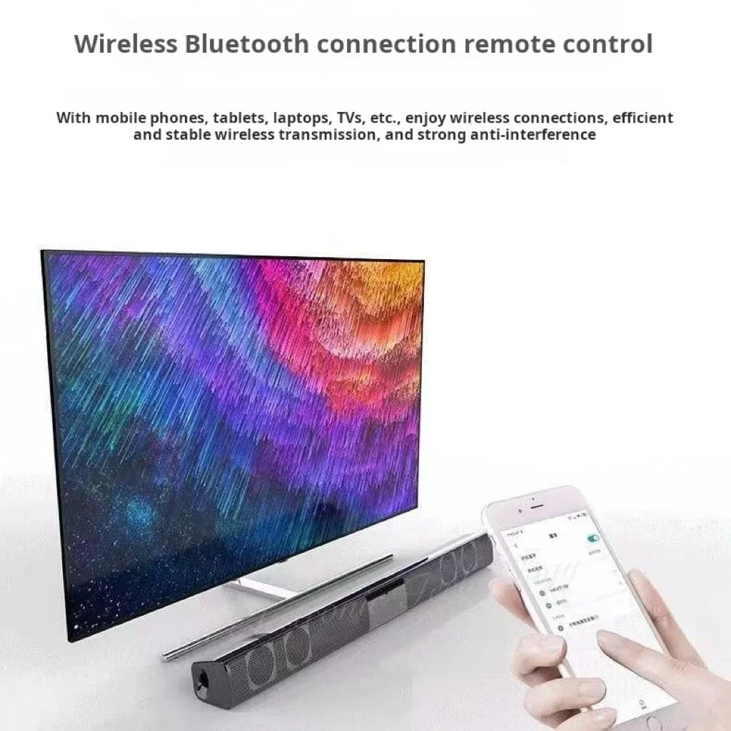 Soundbar Home Theater Sound System Bluetooth Speaker TV Computer Speaker Equipment Portable subwoofer Radio Music Center 40W