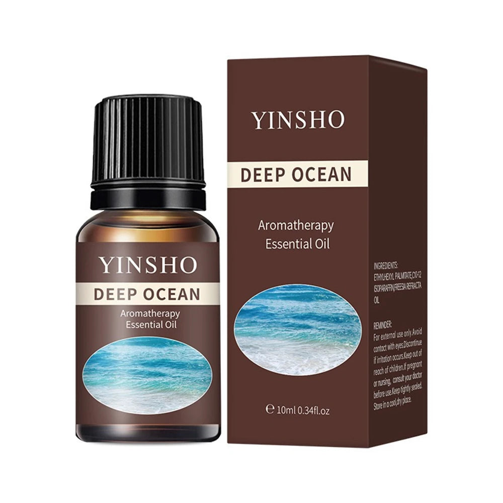 13 Flavors 10ml Essential Oils For Aroma Diffuser Air Humidifier Home Water-soluble DIY Versatile Deodorizing Spray Refresher