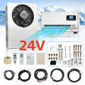 Aspligo 10500BTU 12V Split Air Conditioner Low Noise 24V Energy Saving Parking AC For Car Motorhome Truck Camper RV CE Certified