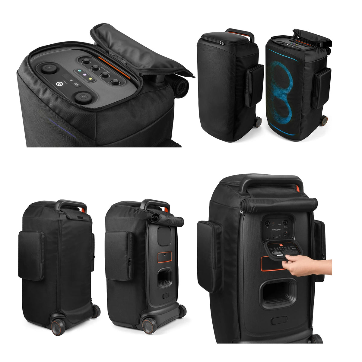 For PartyBox 520 Speaker Carry Cover Anti-Scratch Party Speaker Dust Cover Mesh Speaker Protective Cover Speaker Accessories