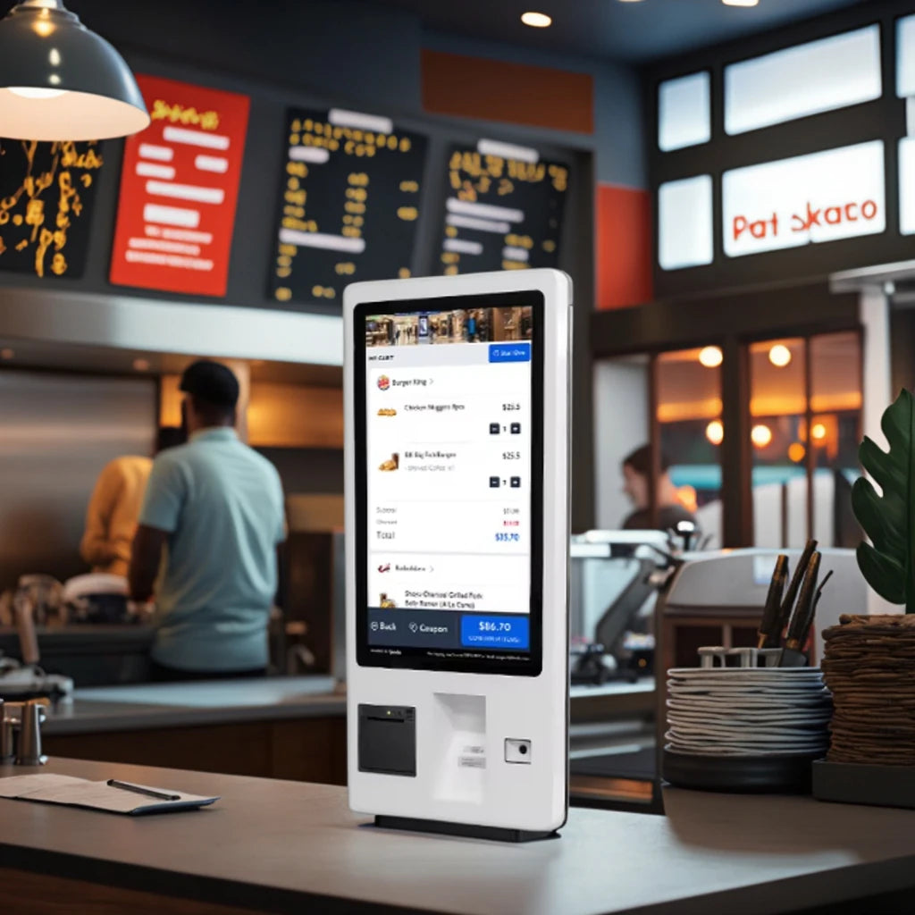 Customized Self-Service Wall-Mounted And Floor-Standing Kiosk For Order Placement Payment Kiosks