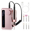 New 45000RPM Professional Electric Nail Drill Machine Low Noise Rechargeable Nail File Nails Accessories Gel Nail Polish Sander