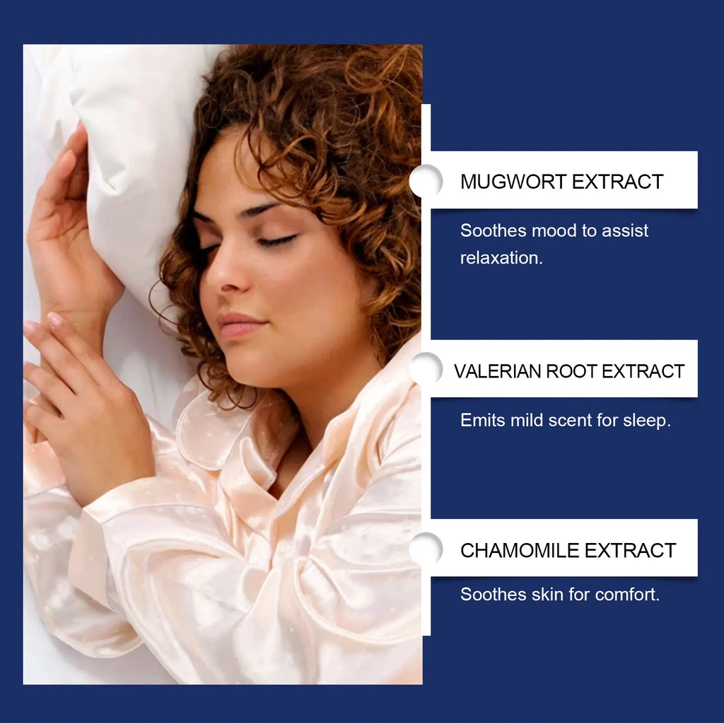 Herbal Sleep Patch Relieve Insomnia Adjust Rest Patterns Relax Tense Nerves Quickly Fall Asleep Deep Slumber Peace Mind Stickers