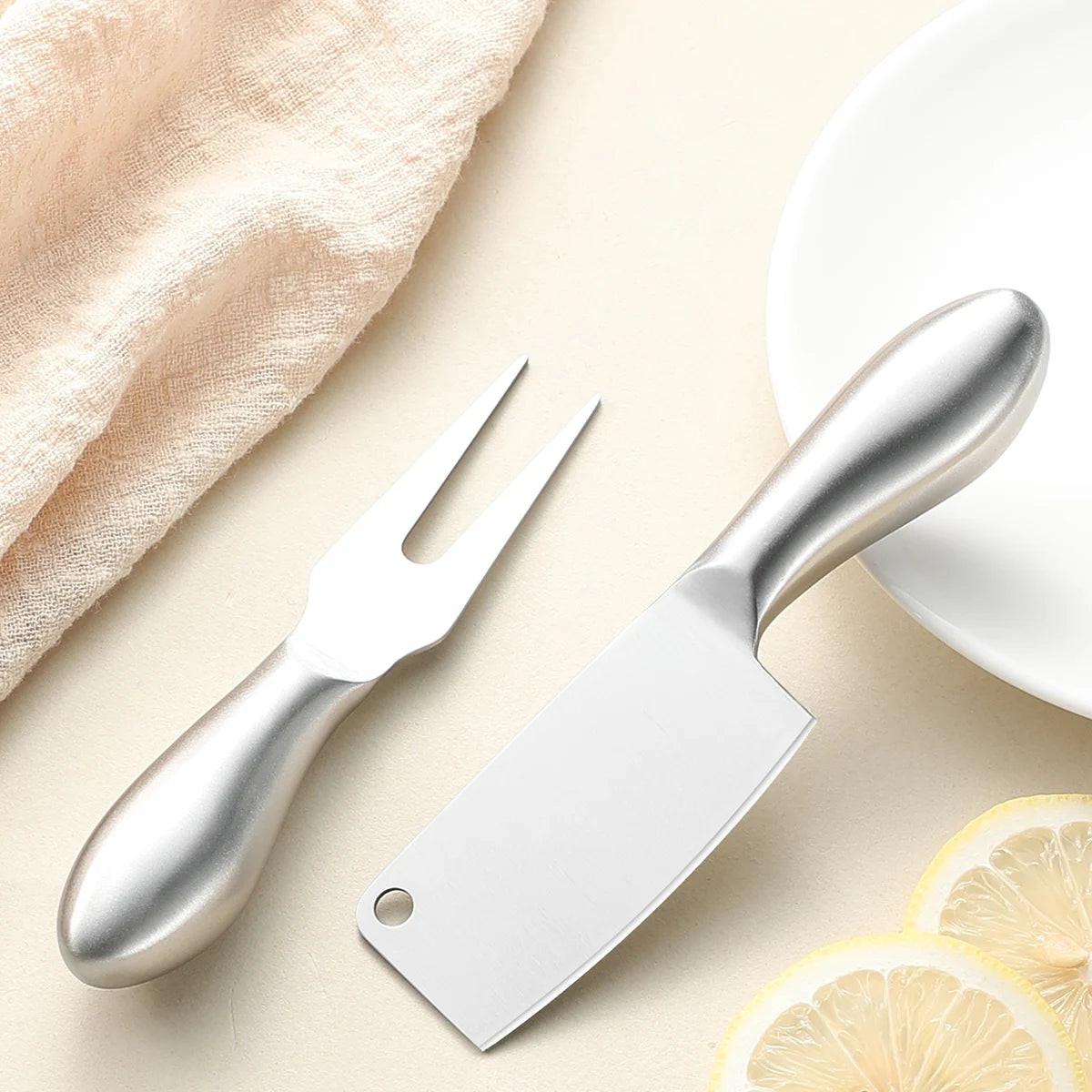 Multifunction Cheese Cutlery Baking Tools Set Stainless Steel Slicer Kitchen Gadgets Butter Knife Mini Cake Bread Knives