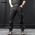 Biggest Size Mens Straight Cargo Jeans Demin Pants 2025 European Style Fashion Multo-Pocket Trouser New Casual Baggy Demin Pants