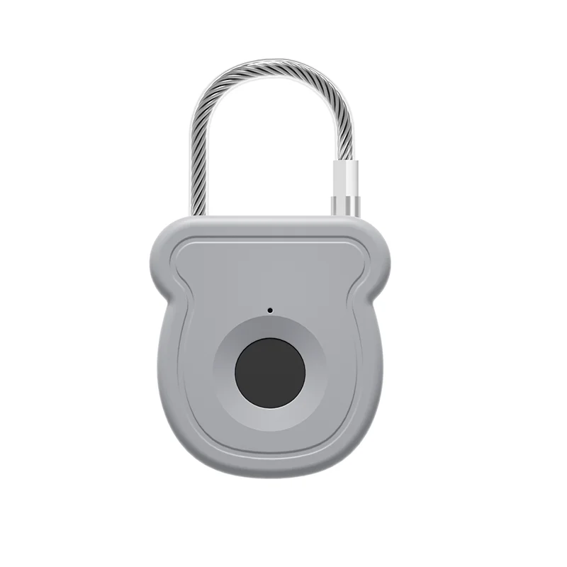 2025 NEW Keyless USB Charging Fingerprint Lock Smart Padlock Door Lock 0.2sec Unlock Portable Anti-theft Padlock
