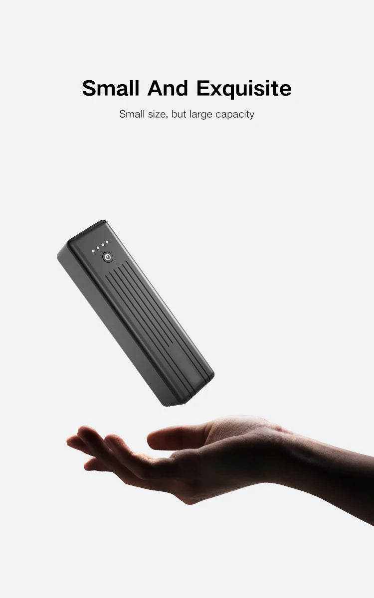 PHOMAX Universal Mini Power Bank 5000mah Led Digital Display Power Bank Portable Charger Small Power Bank for Smartphones