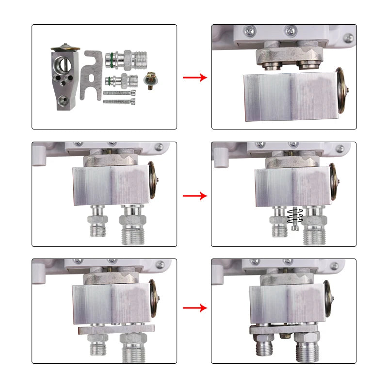 12V 24V Universal Refrigeration Automobile Air Conditioner Wall-mounted Evaporator Assembly For Engineering Vehicle Truck RV