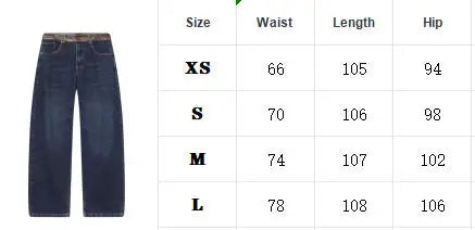 ETJ Women's Denim Jacket & Jeans Set Cropped Leather Patch Oversize Wide Leg Pants Outfit 2026 Fashion Two Piece
