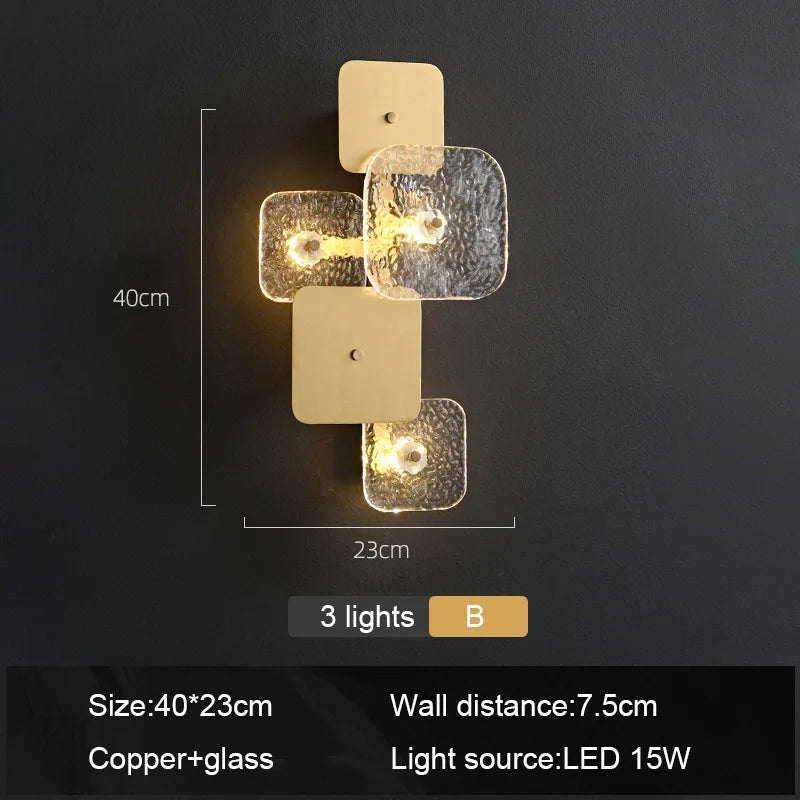 Simple Staircase Entrance Wall Lamp Bedroom Light Luxury Tv Background Living Room Bedside Decoration Lighting