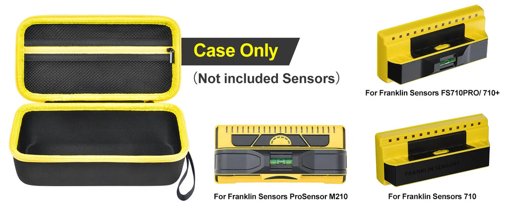 Case Compatible with Franklin Sensors ProSensor M210 710PRO 710 Professional Stud Finder. Carrying Travel Storage Bag Holder
