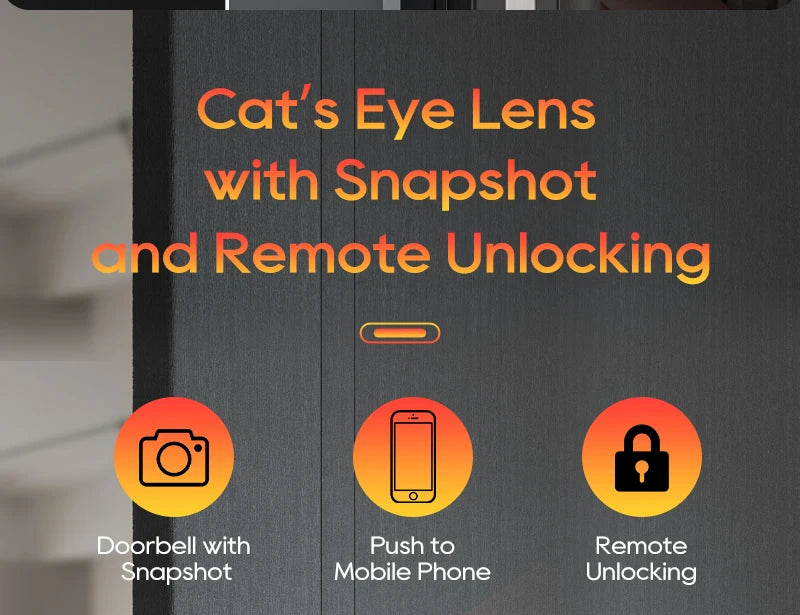 SANKESONG 3D Face Recognition Fingerprint Smart Door Lock WiFi Camera Electronic Lock Digital Electronic Key IC Card APP Unlock